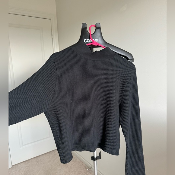 AERIE - Waffle knit, long sleeve, turtleneck XXL - Picture 3 of 4